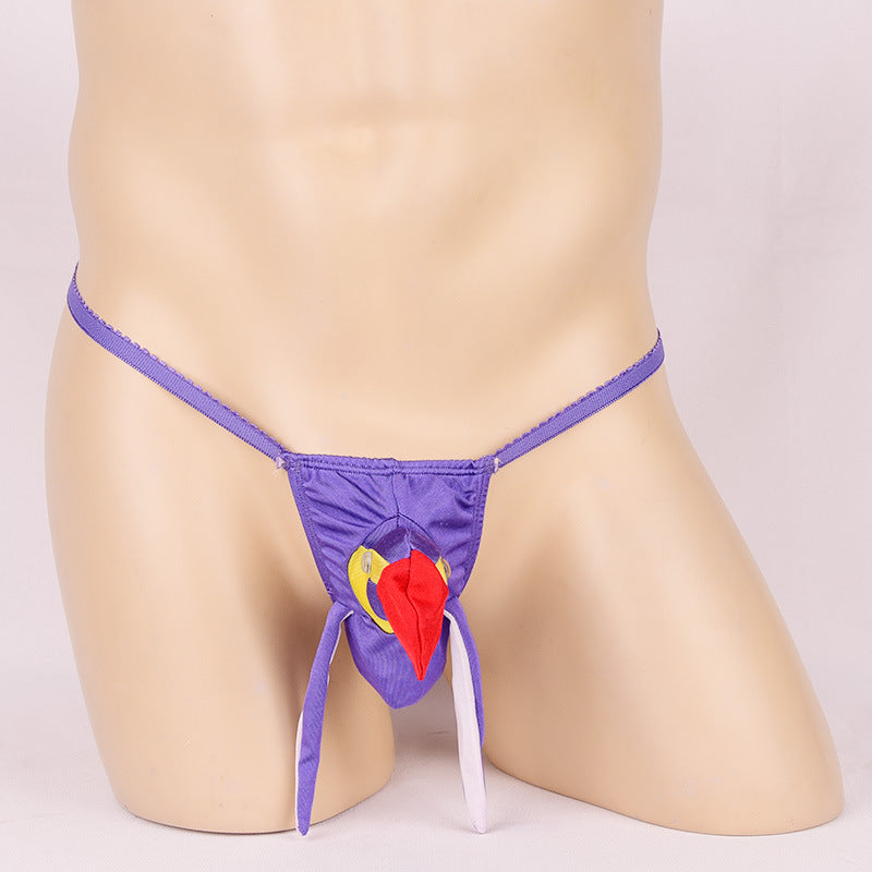 B 6pack Sexy man parrot underwear fashion man thong 50-90KG