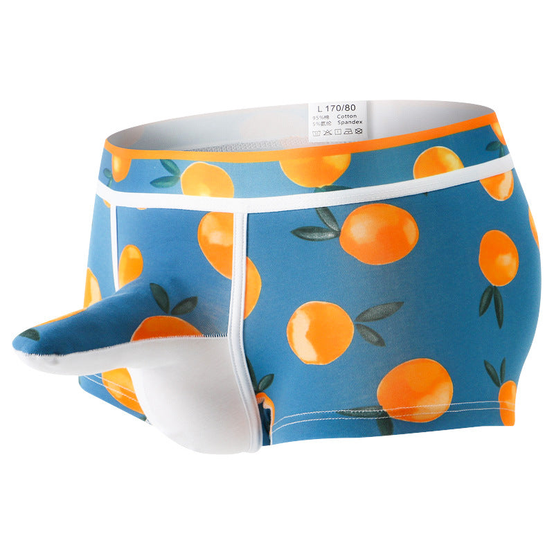 E) 4 Pack Men's Underwear Boxer Briefs Cotton Regular Long Mens Boxer Briefs Underwear